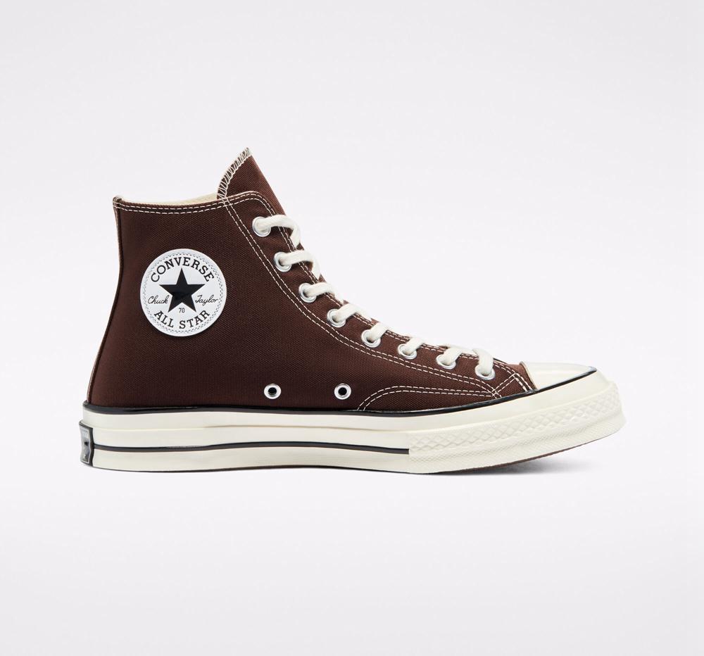 Altas Converse Chuck 70 Vintage Lona Unisex Hombre Marrones Verde Menta Negras España | 016359YOJ