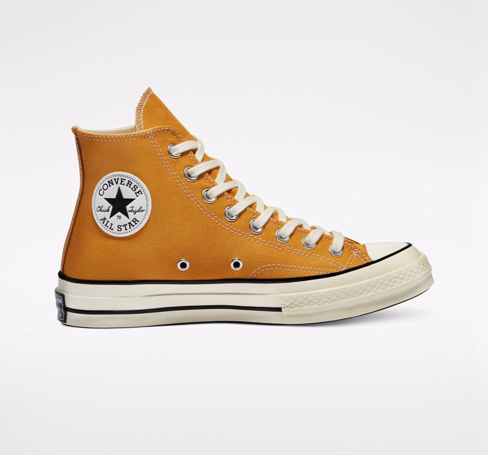 Altas Converse Chuck 70 Vintage Lona Unisex Hombre Marrones Negras España | 162748JDC