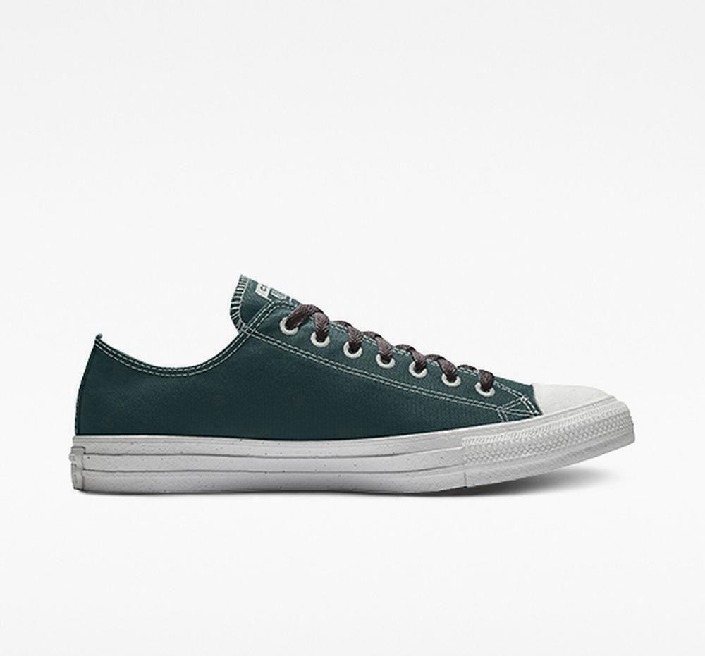 Bajas Converse Custom Chuck Taylor All Star Surplus By You Unisex Mujer Verde España | 123946QVT
