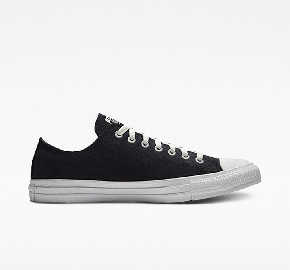 Bajas Converse Custom Chuck Taylor All Star Surplus By You Unisex Mujer Blacksuede España | 231674LOM